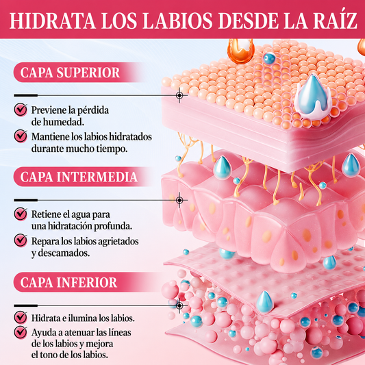 Mascarilla Labial Niacinamida + Ácido Hialurónico + Escualano – 10g